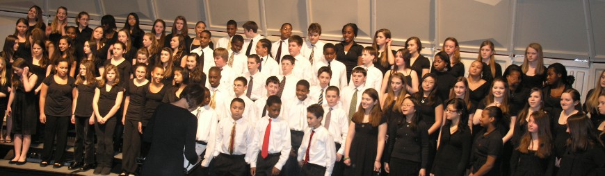 Pierce Middle School Honors Chorus