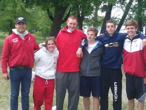 MHS Boys Varsity B team - Paul Corcoran, Jacob Savona, Lucas Campbell and Shane McLaughlin 