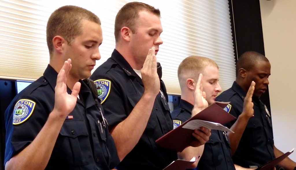 L to R: Patrick Nee, Ryan O'Rourke, John Larson, and Travis Weekes