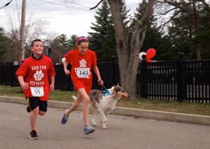 Yay top dog! Hugo and June with blistering finish