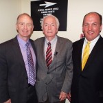 Selectman Denis Keohane, Bernie Lynch, and Senator Brian Joyce