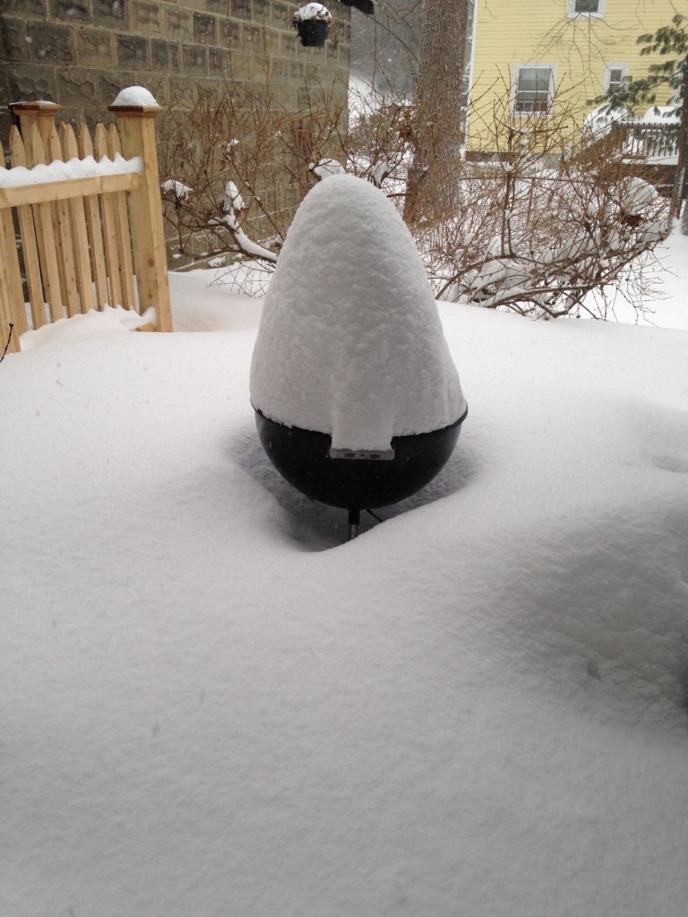 No grilling tonight - photo by Annie Davis