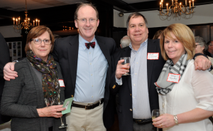 L to R:Elaine & Dan Driscoll with Bob & Betsy Goyette.