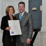 Catherine Liberles and Representative Walter Timilty