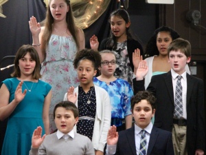 6th Grade NJHS Inductees- Top L to R: Maria Campbell (Hyde Park), Madison Chin (Milton) Adrianna Davis (Randolph)
Middle: Ellen Efstathiou (Canton), Michaela Goodfellow (Milton), Catrina Chinetti (Hyde Park), Aidan Keyes (Milton)
Bottom: Bobby O'Grady (Milton) and Xavier Welch (Milton)